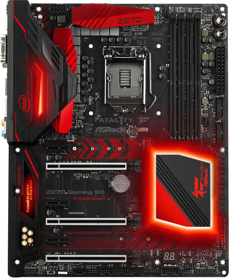 Asrock z270 gaming k6 обзор